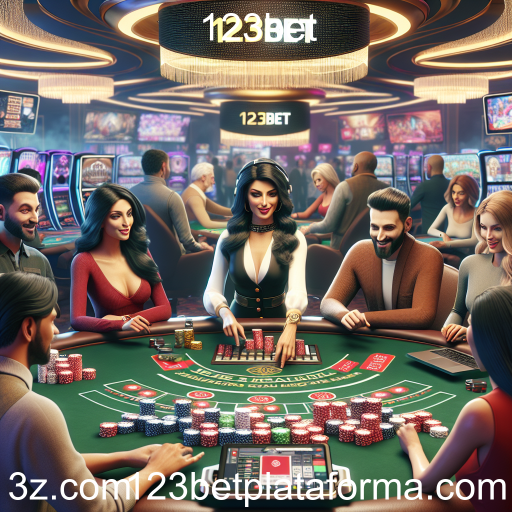A Emoção do Cassino ao Vivo no 123bet